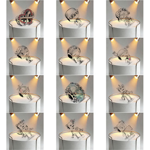 Colgante Unisex DIY <span class=keywords><strong>de</strong></span> Plata S925 con Logo, Diseño <span class=keywords><strong>de</strong></span> Robot Niño (Versión Bobafett) con Cuentas <span class=keywords><strong>de</strong></span> Zirconia Dorada en Forma <span class=keywords><strong>de</strong></span> Corazón, Venta al por Mayor <span class=keywords><strong>de</strong></span> Alta Calidad - Product Image 1