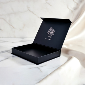 HOT Sale Luxury Magnetic <b>Gift</b> <b>Box</b> Packaging Folding Custom Magnet <b>Box</b> Hard Rigid Cardboard Paper <b>Black</b> Insert - Product Image 2