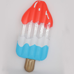 2025 thiết kế mới Inflatable Popsicle hồ bơi <span class=keywords><strong>Float</strong></span> với glitters bên trong - Product Image 2