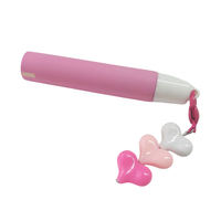Tube souple rose de 10 ml en gros avec applicateur en silicone et porte-clés cœur pour baume à lèvres et crème contour des yeux – Fournisseur