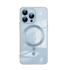 Coque de Téléphone Magnétique Sûre Antichoc Plaqué Électrolytique Simple pour iPhone 17 16 15 14 13 12 Pro Max <span class=keywords><strong>Plus</strong></span> - Product Image 6