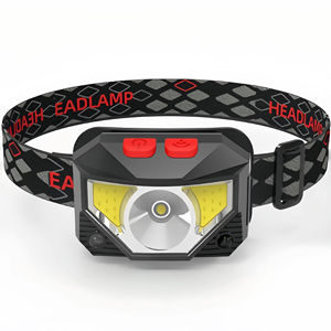 Lampe Frontale Torche, Lampe Frontale LED Rechargeable à Lumens avec Lumière Blanche et Rouge, Lampe Frontale Étanche avec Détecteur de Mouvement, 8 Modes - Product Image 2