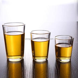 थोक सस्ते 8 ऑउंस बीयर ग्लास कप कस्टम बिग ड्रिंकिंग बारवेयर शॉर्ट बीकर पेय कप पार्टी पिकनिक या घर के लिए ग्लास - Product Image 3