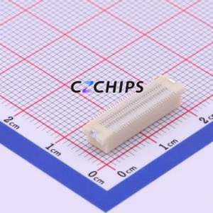 DF17(4.0)-60DS-0.5V(57) Board-to-Board & Backplane Connector SMD,P=0.5mm Connector 0.5mm Vertical Mount 2 300mA - Product Image 2