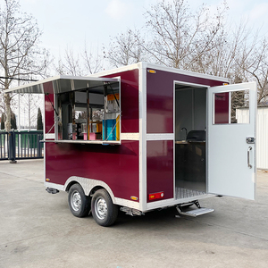Cocina móvil de comida rápida Van Concesión Remolque Tacos BBQ Food Truck para la venta - Product Image 2
