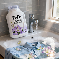 Poudre concentrée de blanchiment à l'oxygène neutre de haute qualité, écologique, parfum citron et jasmin, pour le nettoyage des vêtements