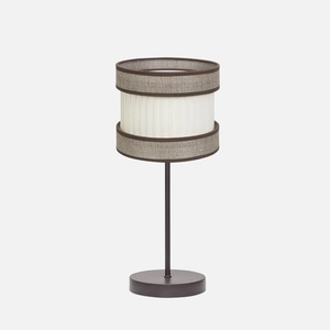 <b>Small</b> table lamp 1xe14 brown 45x18x18 cm, decorative <b>lighting</b>, ideal for warm and cozy environments. - Product Image 1