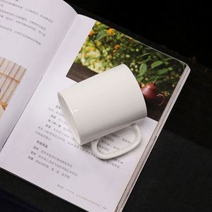 Vente en gros de tasses à thé et à café en céramique personnalisées avec logo, 11 oz, blanches, vierges, en acier inoxydable, pour la sublimation, pour cadeaux de Noël - Product Image 6