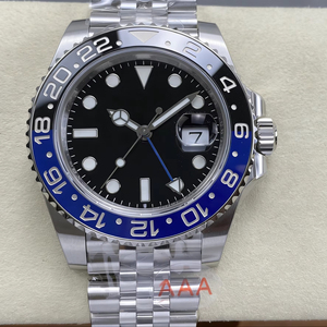 Reloj Mecánico de Súper Calidad 40mm VS Factory Acero 904L Movimiento ETA 3285 126711 Batman Correa Jubilee Pepsi <span class=keywords><strong>GMT</strong></span> - Product Image 1