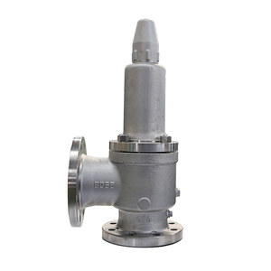 Válvula de alivio de seguridad tipo ángulo de acero inoxidable de precio competitivo Válvula de alivio de presión de brida de nitrógeno líquido DN80 - Product Image 5