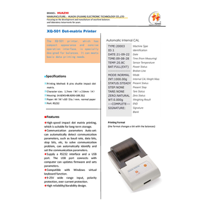 华志 XQ-501 击打式点阵打印机，仅适用于华志电子天平 - Product Image 2