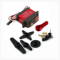 Moteur servo numérique 20KG DS3218 6.8V IP66 étanche, couple élevé, engrenage métallique, 180 degrés, double roulement, Arduino RC Robot JR/Futaba