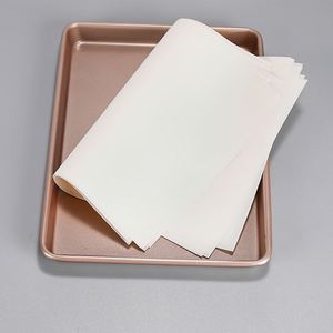 Feuilles de papier sulfurisé alimentaire 30x30cm pour cuisson, personnalisables (logo et taille), résistantes à l'huile, 500 pièces - Product Image 1