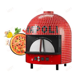 600 Graden Hoge Temperatuur Commerciële Elektrische Pizza Baksteen Oven Pizza Oven Pizza Oven 90 Seconden Snel Bakken Zonder Omdraaien