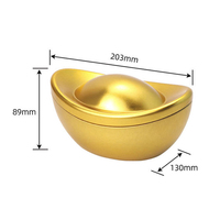 Boîte en fer blanc recyclable de qualité alimentaire, vente en gros directe usine, pour emballage artisanal, lingots métalliques, chocolat, bonbons, biscuits, emballage métallique pour sucreries