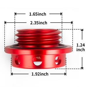 <span class=keywords><strong>Bouchon</strong></span> de réservoir d'<span class=keywords><strong>huile</strong></span> de modification de voiture rouge <span class=keywords><strong>universel</strong></span>, <span class=keywords><strong>bouchon</strong></span> de réservoir en métal, <span class=keywords><strong>bouchon</strong></span> de remplissage d'<span class=keywords><strong>huile</strong></span> <span class=keywords><strong>moteur</strong></span>, adapté à divers modèles de voitures - Product Image 2