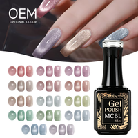 Nouveauté - Fournitures professionnelles pour ongles - Vernis à ongles gel effet œil de chat - Étiquette privée personnalisée - Couleur UV/LED - Vernis à ongles gel longue durée
