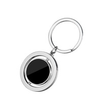 Porte-clés vierge rotatif à 360 degrés, décapsuleur, moule DIY pour clé de voiture