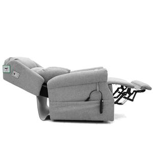 Sofá Eléctrico de Tela Premium con Reclinación y Elevación Médica, Reposacabezas Eléctrico y Soporte Lumbar para Personas Mayores - Product Image 5
