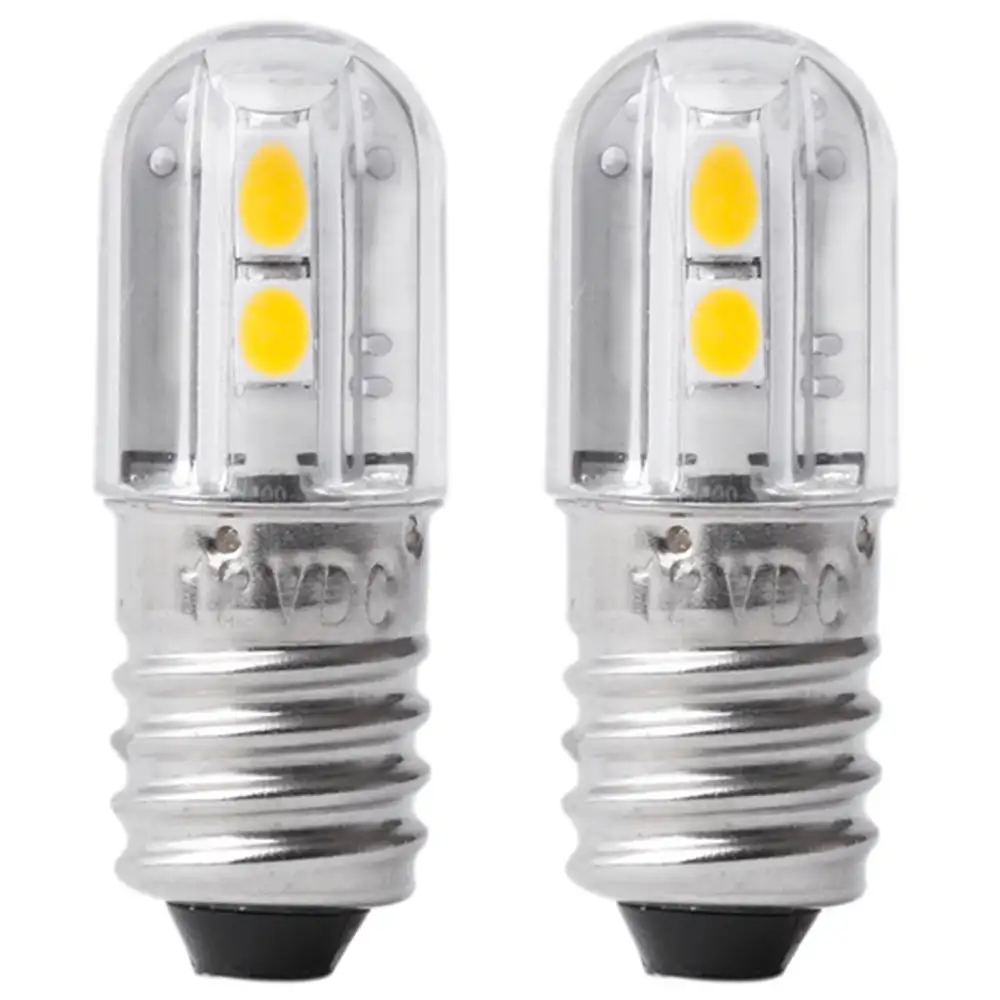 Mini Led E10 Ba9s 6V 12V 24V 36V 48V 110V 220V Lampu Indikator Peringatan Lampu Sinyal Lampu Hemat Energi