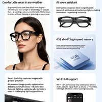 Lunettes Intelligentes IA 1300W avec Caméra, Enregistrement Vidéo HD, Capture Photo, Traduction Vocale, Chargement Magnétique – Vente en Gros