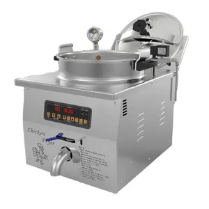 Small Shop And Household Use 16L Counter-top Commercial Pressure Fryer Computer Panel MDXZ-16B
