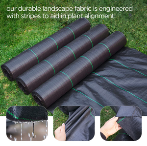 Malla Antihierbas Resistente, Permeable al Agua, Transpirable y Degradable para Agricultura, Huertos y Jardines - Product Image 3