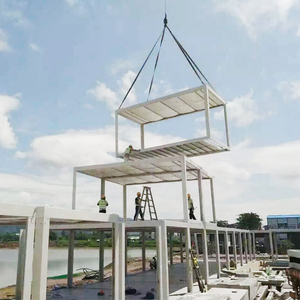 Casa Contenedor Prefabricada de Dos Pisos, Estructura de Acero Galvanizado de 10 pies, Transpirable, Fácil de Transportar, Cafetería en Formato Plano - Product Image 5