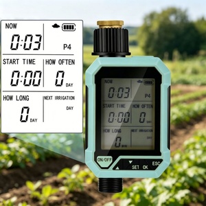 Controlador Inteligente de Riego por Goteo Automático con Microaspersión, de Plástico y Cobre, con Batería y Energía Solar para el Hogar - Product Image 1