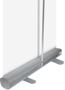 80*200 JC Display RUBS-10 Banner Gulung Promosi Pameran Dagang Bahan Plastik Baja Retractable Harga Pabrik - Product Image 3