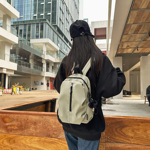 Nouveau sac à dos léger imperméable en nylon à motif géométrique pour le printemps, idéal pour <span class=keywords><strong>les</strong></span> voyages, <span class=keywords><strong>les</strong></span> courses décontractées et l'école (pour filles et garçons) - Product Image 3
