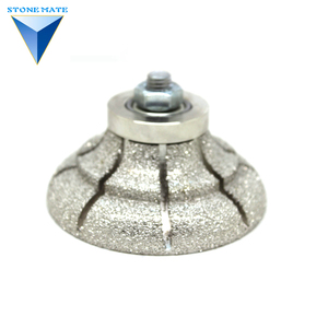 Granite Marble Profiler Tool Vacuum Brazed Diamond Hand Profiler Wheel <strong>Router</strong> <strong>Bit</strong> Edge Grinding Cutting <strong>Bit</strong> - Product Image 3