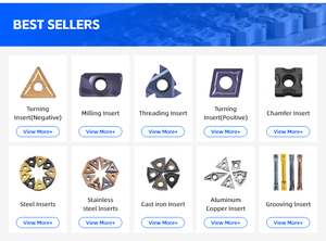 Inserti per Tornitura Indicizzabili DCMT070204 in Carburo di Tungsteno, Utensili da Taglio per Lavorazione dell'Acciaio e Macchine Utensili - Product Image 5