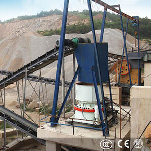 Concasseur à Cône Hydraulique Monocylindre pour l'Exploitation Minière de Galets, Gravier, Béton et Minerais – Moteur et Roulement de Qualité Supérieure à Prix Compétitif - Product Image 4