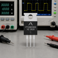 FT1208CW35: Tiristor bidireccional de 3Q con aislamiento interno de alta resistencia a la corriente y al tiempo (dv/dt)