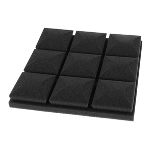 Pannello Fonoassorbente <span class=keywords><strong>e</strong></span> Isolante in Schiuma di Mattoni Neri, Design Moderno, per Applicazioni Alberghiere - Product Image 1