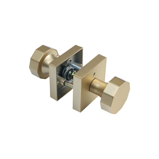 Factory Custom Round Zinc Alloy Door Knobs Luxury Modern Interior Privacy Door Knob for Bedroom