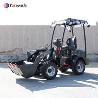 CE YAWEH Máquinas Eléctricas, Cargadora Eléctrica Compacta, Cargadora de Ruedas Delanteras, Cargadora Hidráulica de Batería, Elektro Radlader