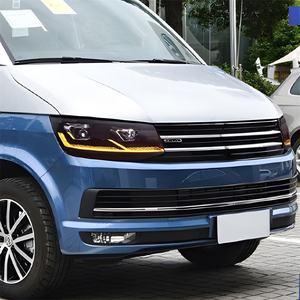 Para Volkswagen VW Multivan T6 <span class=keywords><strong>Caravelle</strong></span> 2016 <span class=keywords><strong>2017</strong></span> 2018 2019 Faro Delantero LED DRL Lámpara de Señalización Lente de Proyector Accesorio de Faro - Product Image 2