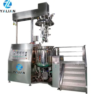 yalian Jacket Heating Mixing Kettle For Food Factory Juice Jam Vacuum Emulsifier Homogeneous Machine Jelly Making Machine