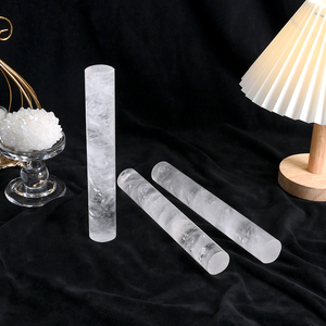 Nouveau produit Cylindre en cristal naturel poli à la main Cylindre en quartz transparent pour la décoration - Product Image 1