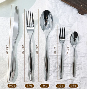 18/10 Stainless Steel <b>Flatware</b> Set Mirror Finish Cutlery Set Dishwasher Safe - Product Image 4