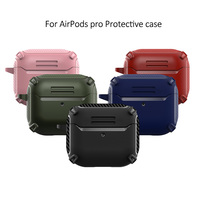 Étui pour AirPods Pro, étui pour écouteurs, anime, luxe, affaires, antichoc, fibre de carbone, protection pour Air Pods Pro 3 2 1