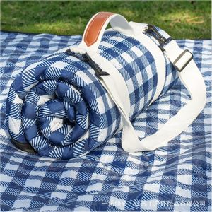 Picnic <b>Mat</b> Extra <b>Large</b> Square Waterproof Outdoor Camping <b>Mat</b> Machine Washable With Carry Strap - Product Image 5