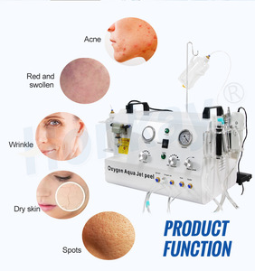 Hydro Water Aqua Dermabrasion Peeling Machine Oxygen Jet Aqua Oxygen Peel Handpiece 6 in 1 Facial Hydrodermabrasion - Product Image 4