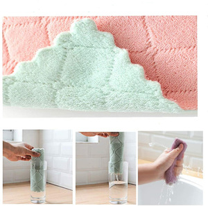 Paños de cocina para el hogar, <span class=keywords><strong>toalla</strong></span> de limpieza de cocina de <span class=keywords><strong>microfibra</strong></span>, trapos de limpieza de cocina absorbentes - Product Image 5