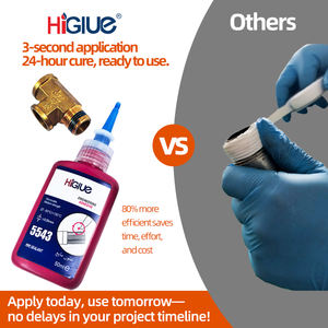 Pasta <span class=keywords><strong>de</strong></span> PTFE Líquido 5543 <span class=keywords><strong>de</strong></span> Resistencia Media, Removible, <span class=keywords><strong>para</strong></span> Unir Tuberías, <span class=keywords><strong>Sellador</strong></span> <span class=keywords><strong>de</strong></span> <span class=keywords><strong>Agua</strong></span>, Relleno <span class=keywords><strong>de</strong></span> Espacios <span class=keywords><strong>para</strong></span> Tuberías Metálicas - Product Image 5