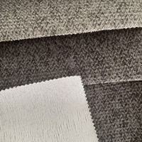 Günstiger Preis Leichtgewichtiger Denim-Stil Gestrickter Polyester-Stoff für Sofa-Polsterung Heimtextilien Autositz Couch-Kissen Bettbezug