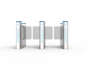 Barrière pivotante, portail rapide, solution de contrôle d'accès pour bureau, lecteur RFID, reconnaissance faciale, fabricant de tourniquets, accès - Product Image 1