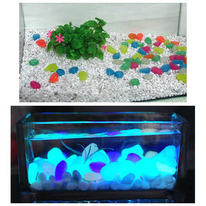 หินก้อนกรวดเรืองแสงในที่มืดสำหรับตกแต่งบ้าน,หินก้อนกรวดสำหรับตกแต่งทางเดินในสวนหินเรืองแสงสำหรับตู้ปลากลางแจ้ง - Product Image 6